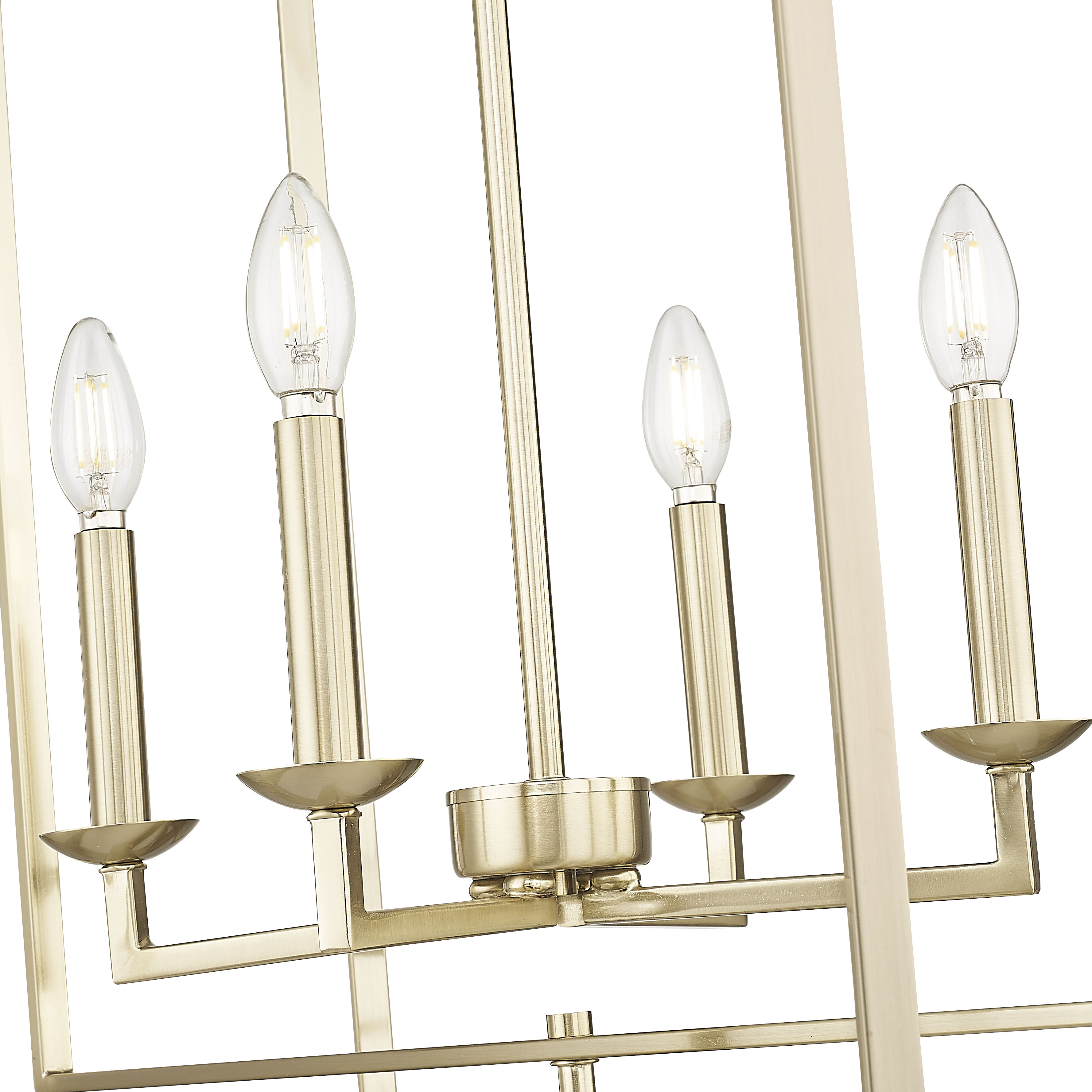 Nellis 4 Light 26 inch Modern Gold Pendant Ceiling Light